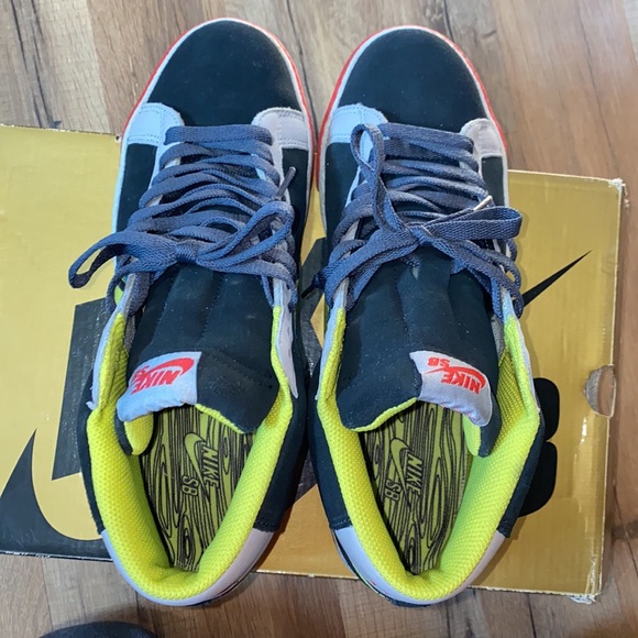 2008 Nike SB Blazer Pacman Black Bright Cactus - Picture 7 of 13